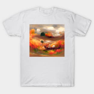 Autumn Cloudy Day T-Shirt